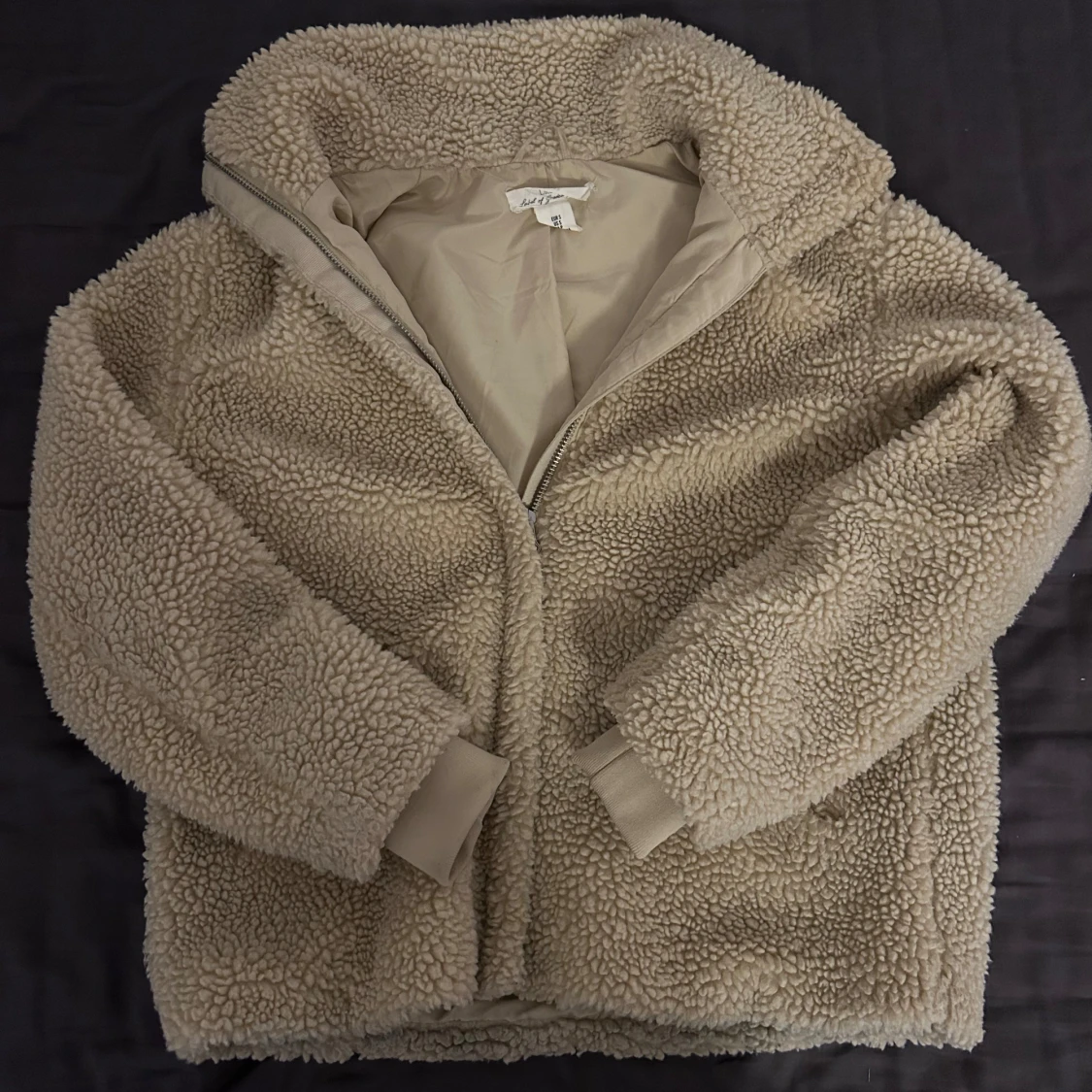 H&M teddyjacka  - 90