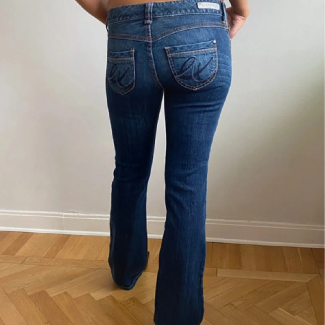 Lågmidjade bootcut jeans - 91