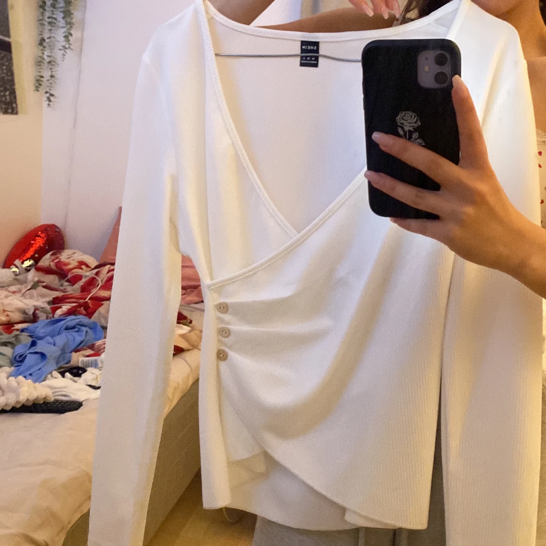 Vit tröja  - 90