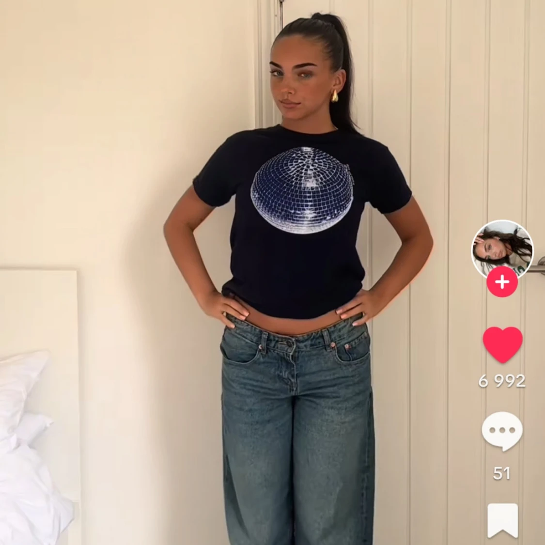 T-shirt/baby tee - 90