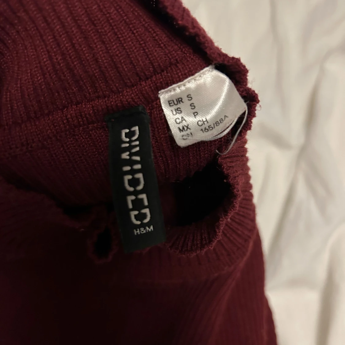 Vinröd topp💋 - 91