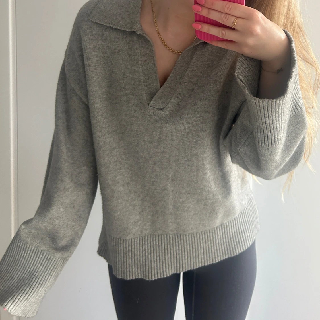 Stickad tröja  - 90