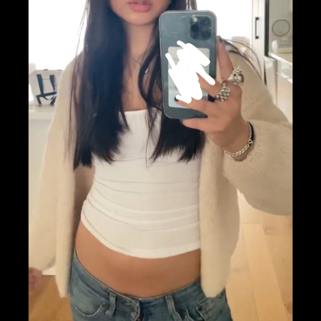 Beige kofta från Lindex - 1