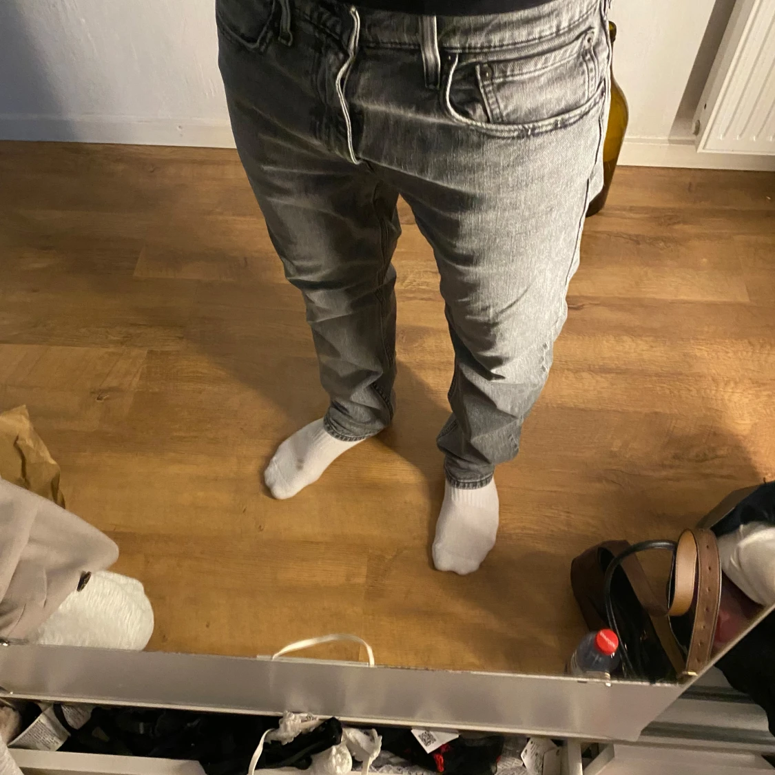 Grå jeans från Levi's - 1
