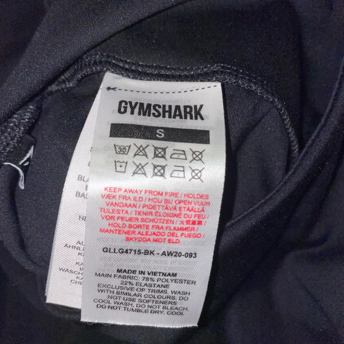 Gymshark yogabyxor - 2