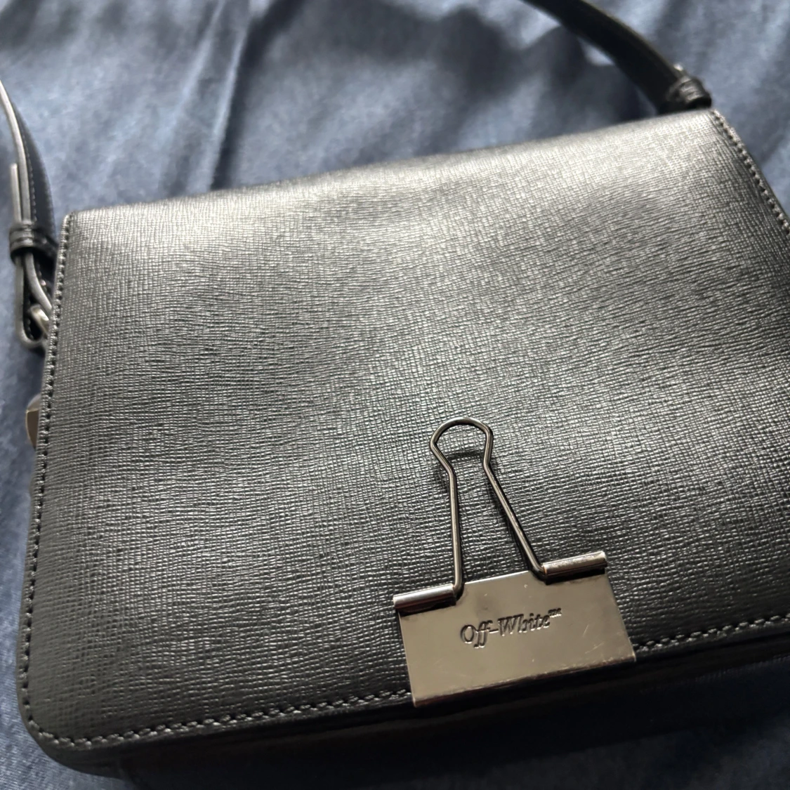 Svart axelväska från Off-White