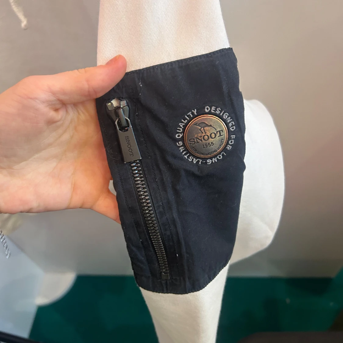 Vit hoodie från Snoot - 91