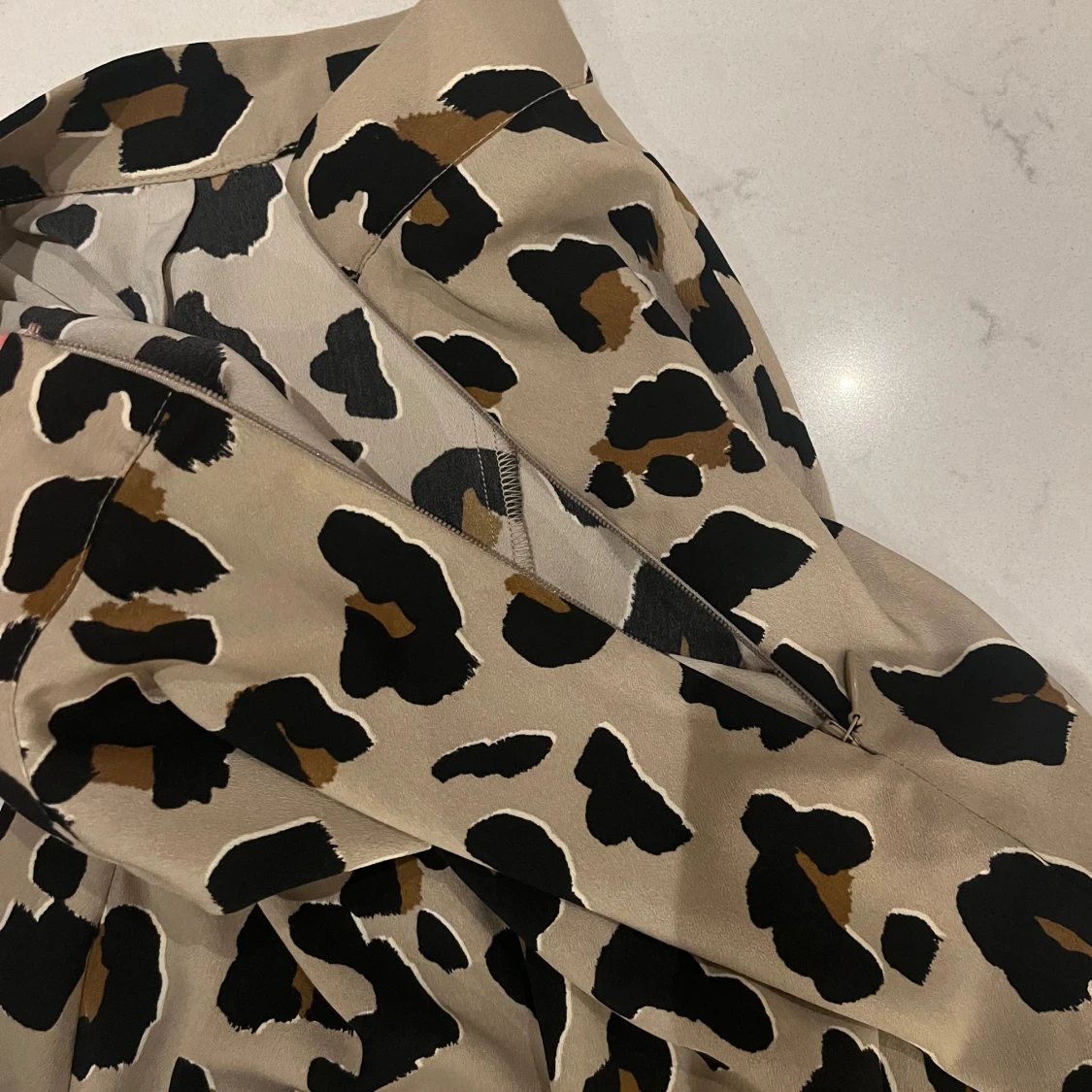 Leopardmönstrad kjol från Lindex - 1