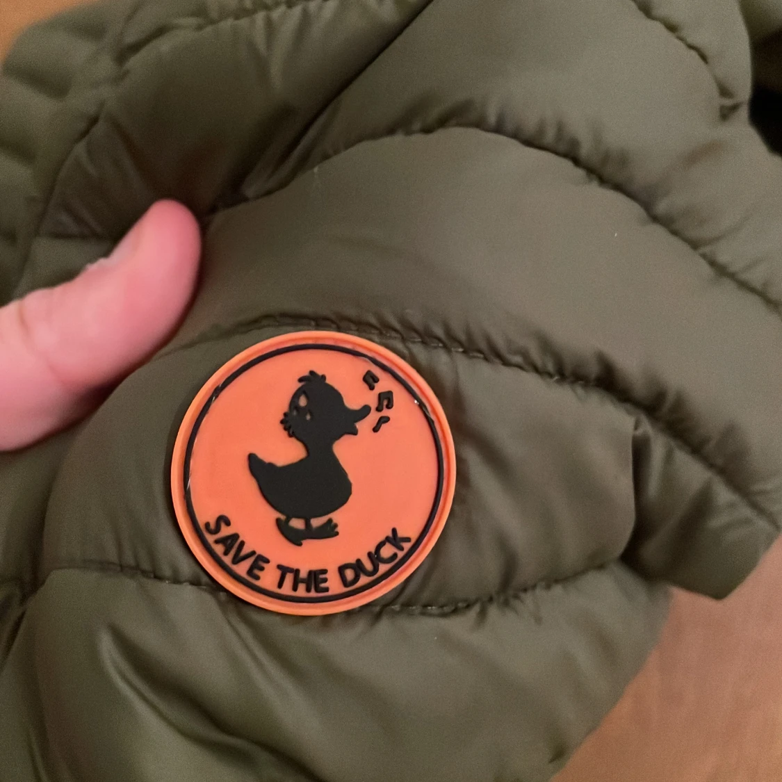 Grön quiltad jacka från Save The Duck - 91