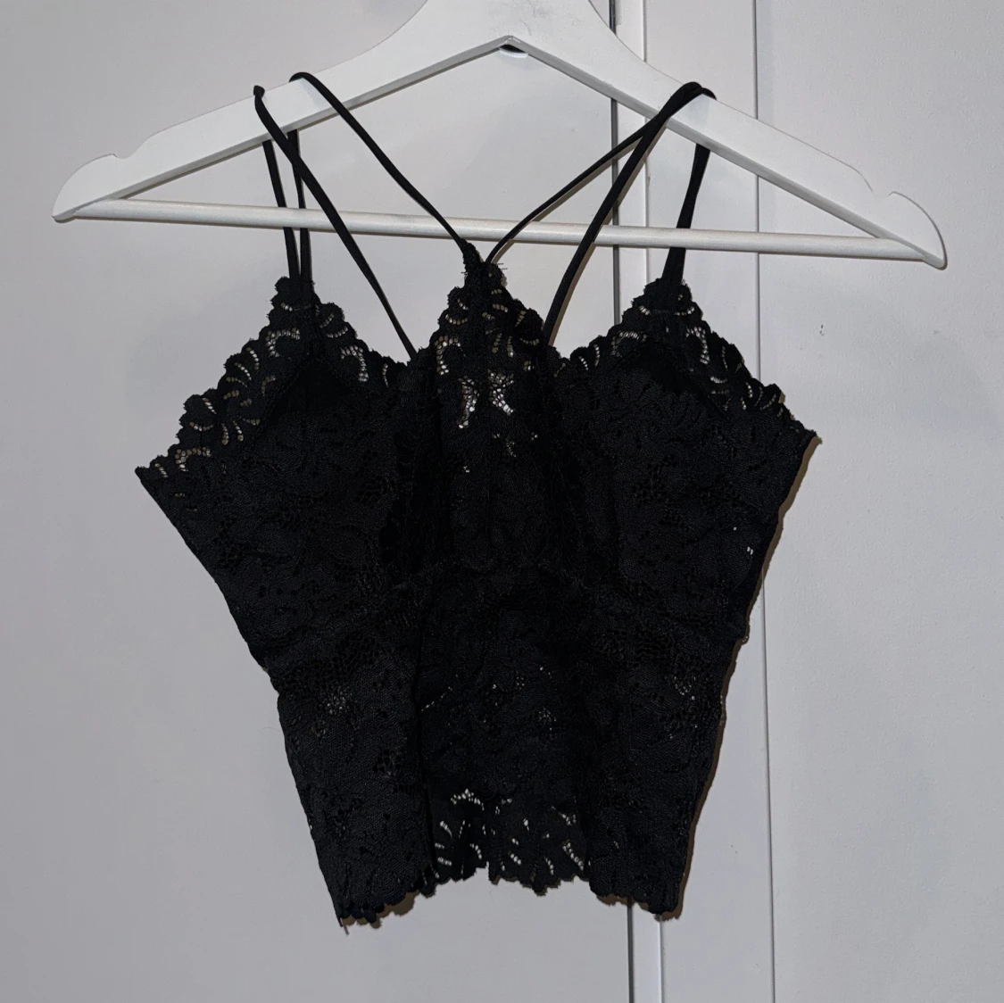 Svart spetslinne - 90