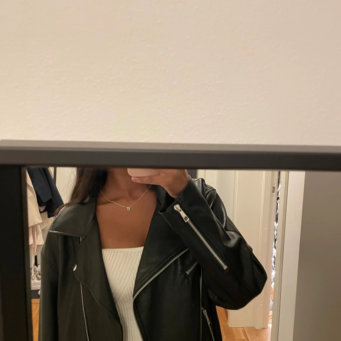 Oversized skinnjacka - 91