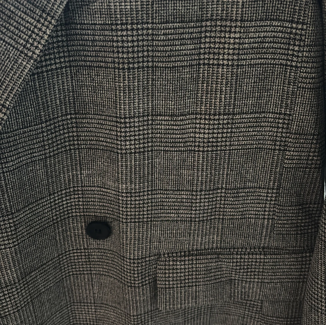 Grå rutig blazer - 90