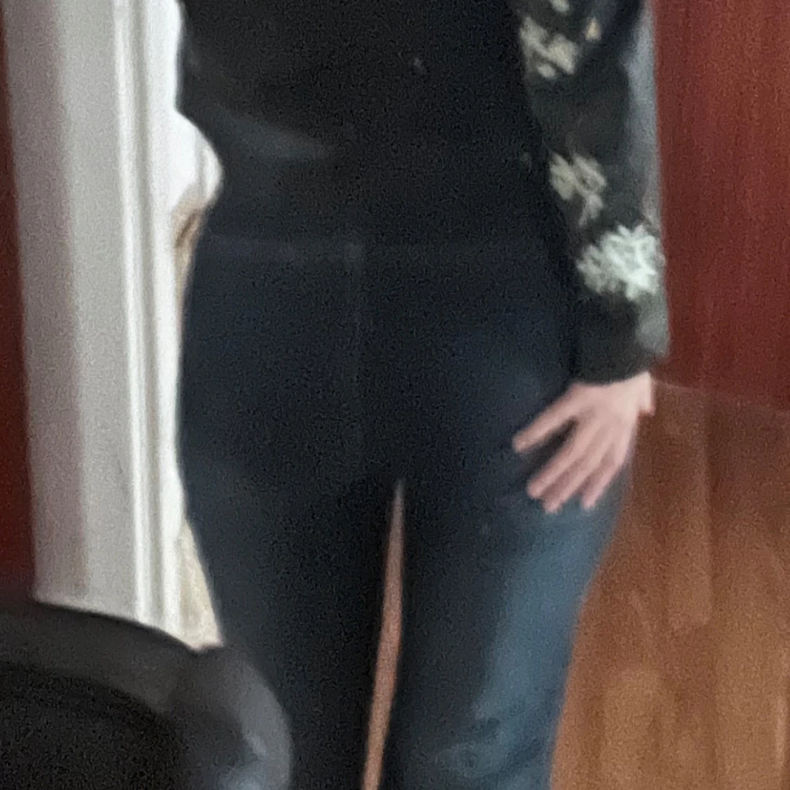 Mörkblå bootcut jeans från SAPA - 92