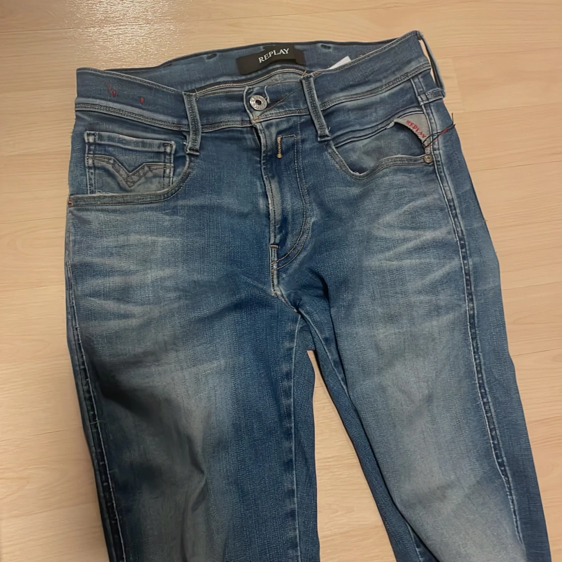 Blå jeans från Replay