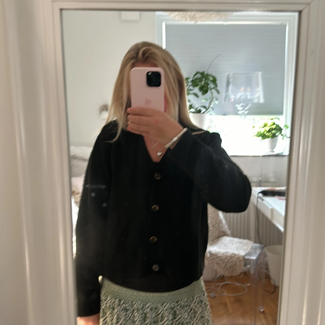 Stickad Zara kofta - 90