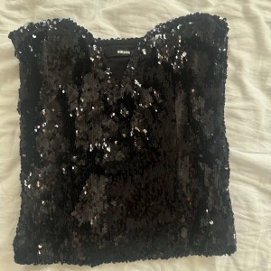 Bandeau topp glittrig  - Så fin fest topp🤩🤩🤩