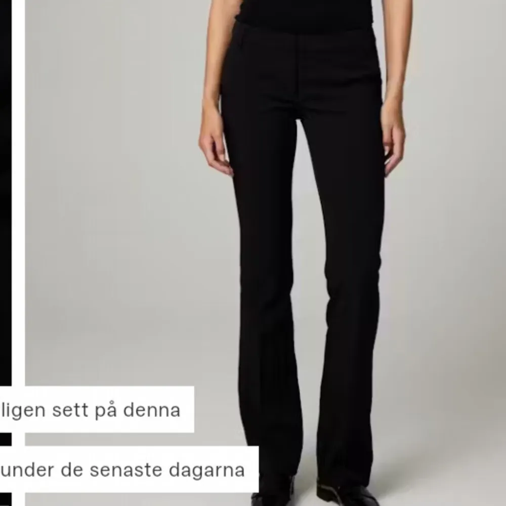 Jätte fina låg midjade kostymbyxor, skriv för fler bilder. Jeans & Byxor.