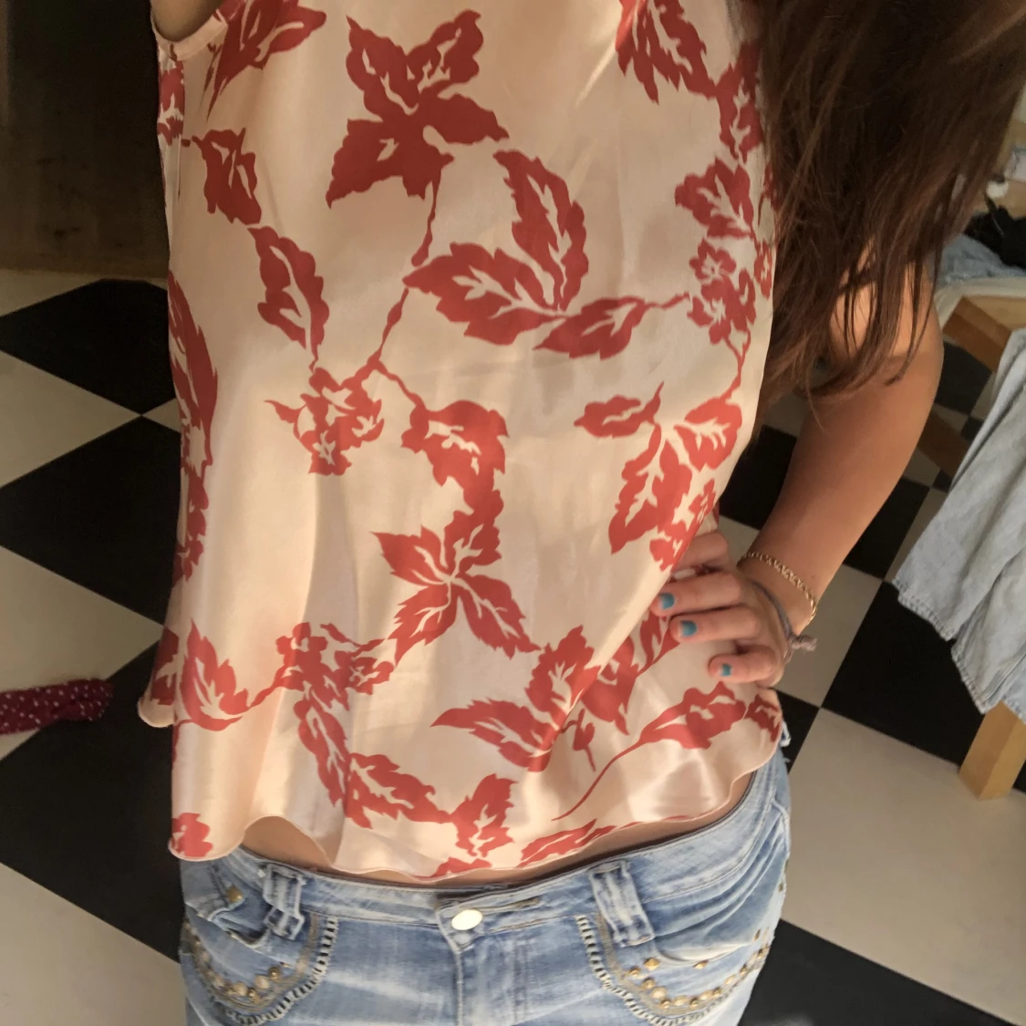 Topp 100% silke  - 91