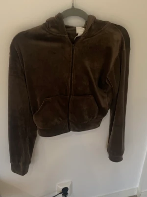 Brun huvtröja  - Säljer min bruna huvtröja från h&m använd men bra skick!💯
