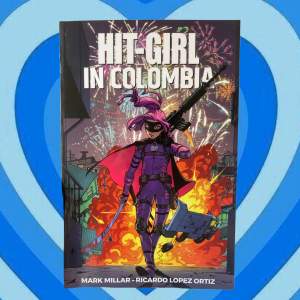 ”Hit-Girl in colombia” comic book. Helt ny, helt nytt skick! Köpt på sci fi bokhandeln för 169, så säljer den mycket billigare. Väldigt bra comic book✨