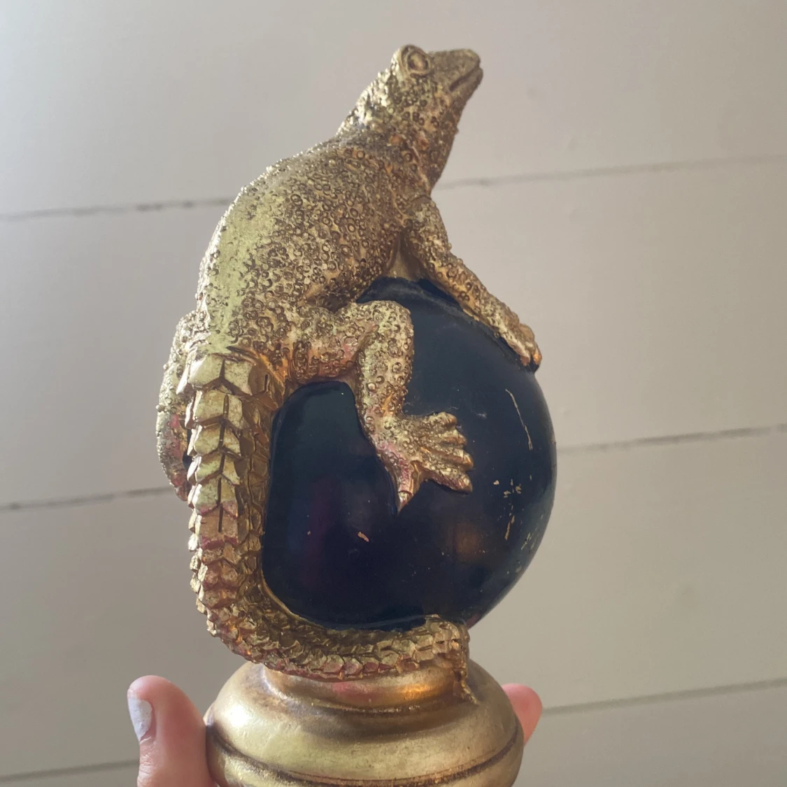 Guldig prydnads ödla - 91