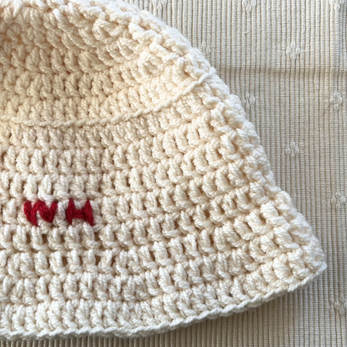 Virkad fiskarhatt - 90