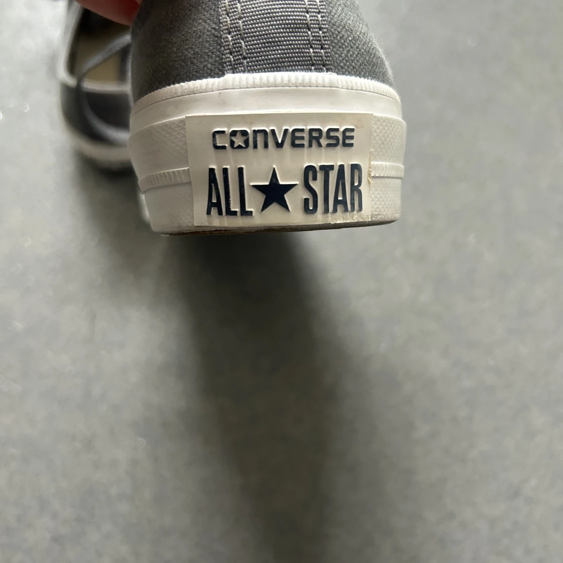 Låga Converse i grått - 90