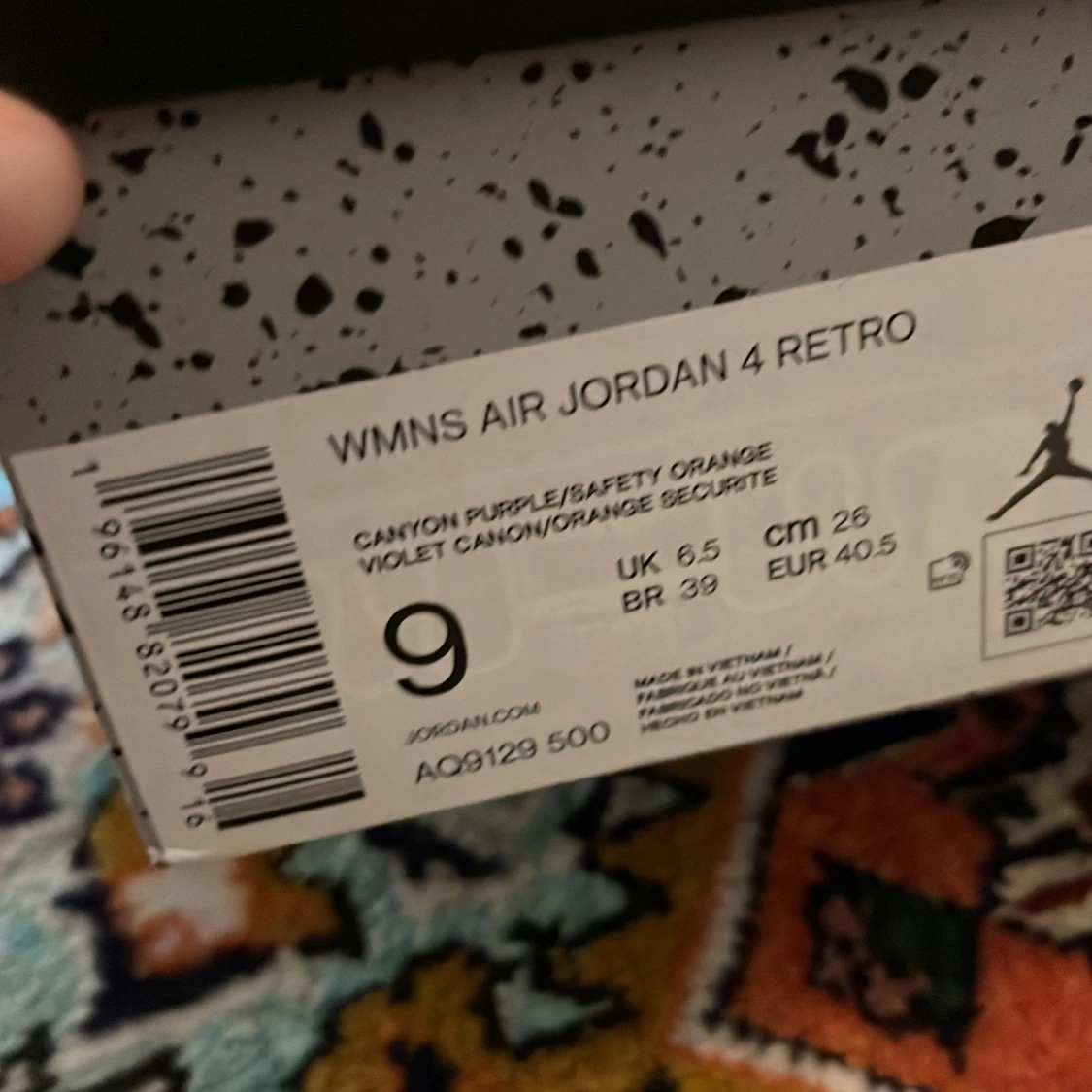 Jordan 4 canyon purple - 91
