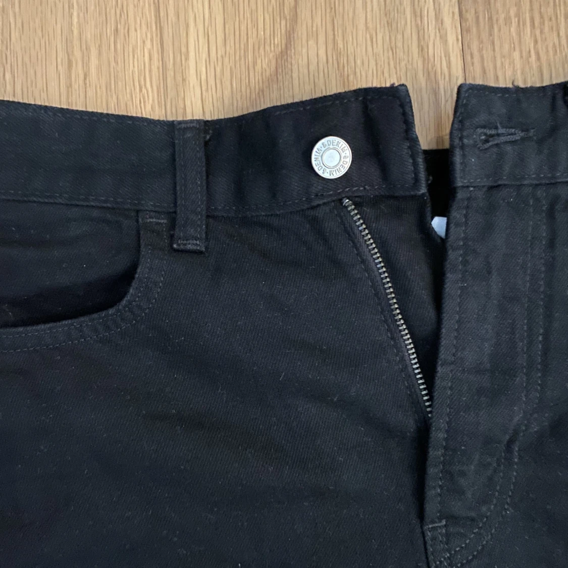 black denim skirt  - 90