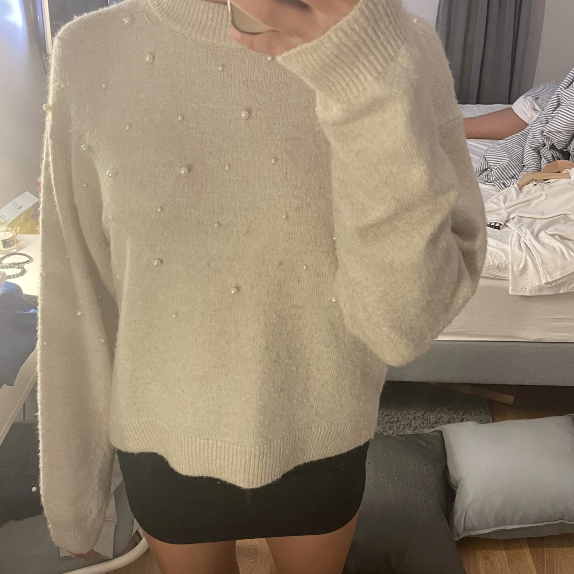 Stickad tröja - 90
