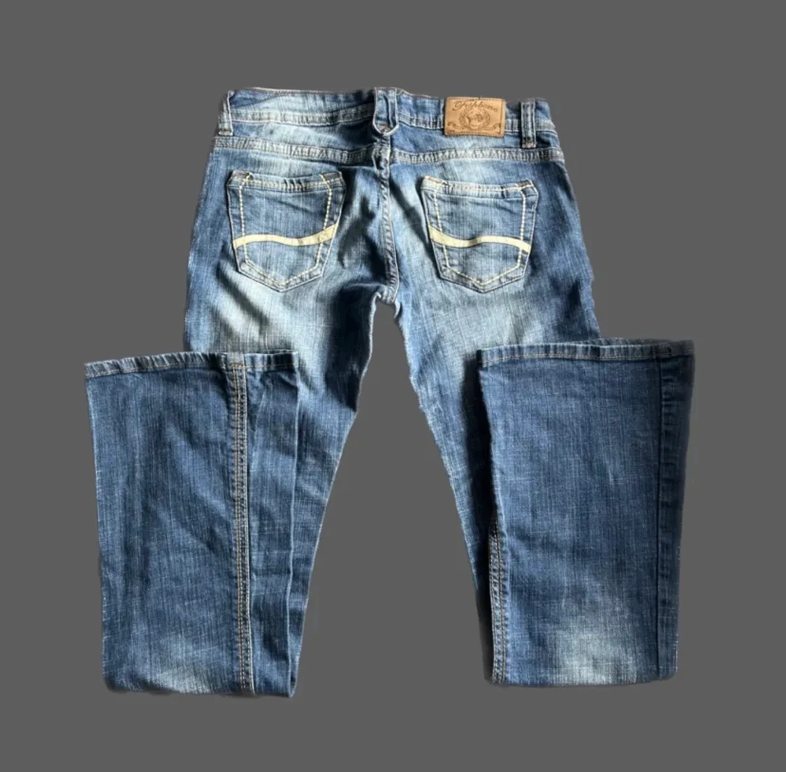 Lågmidjade jeans - 90