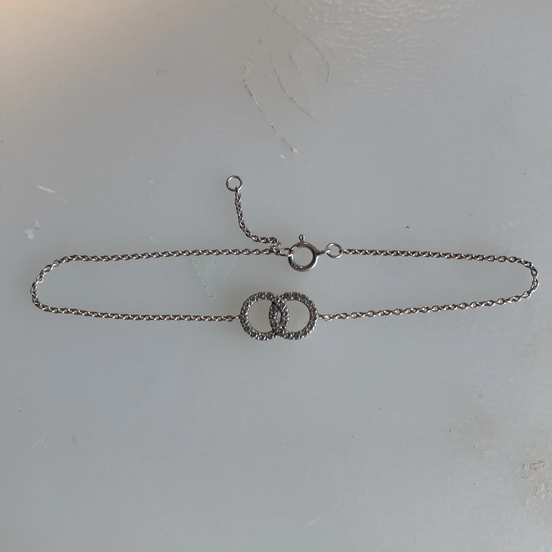 Armband äkta silver  - 90