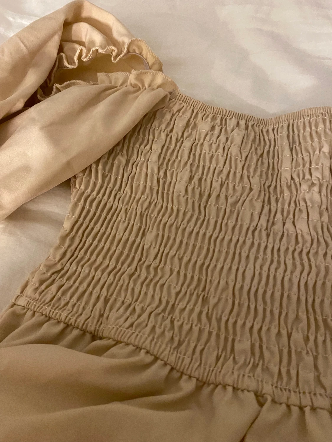 Beige klänning - 90