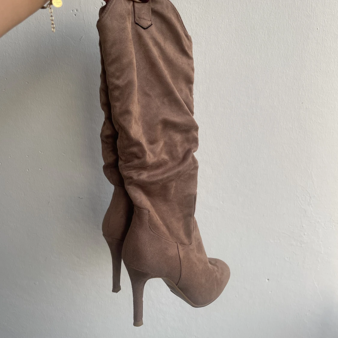 Mockaskor med klack  - 90