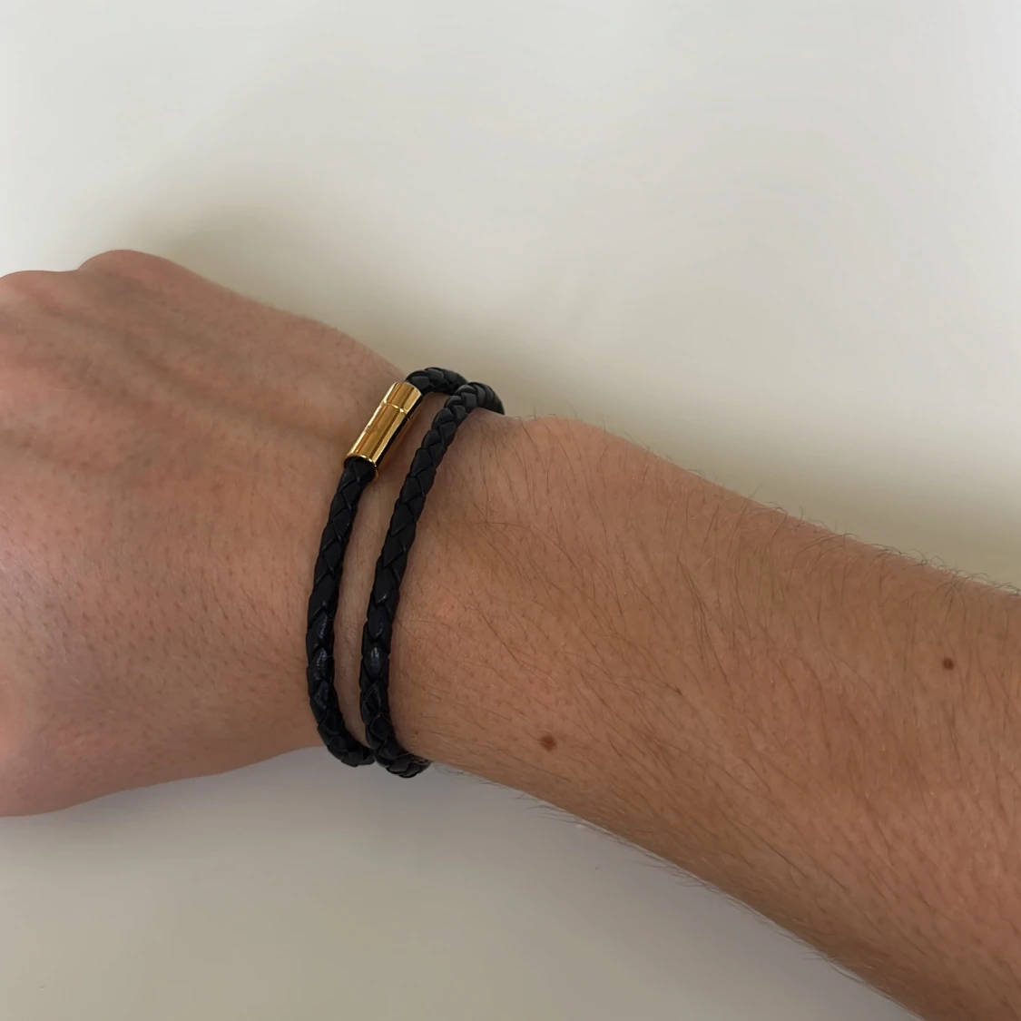 Skultuna läderarmband  - 90