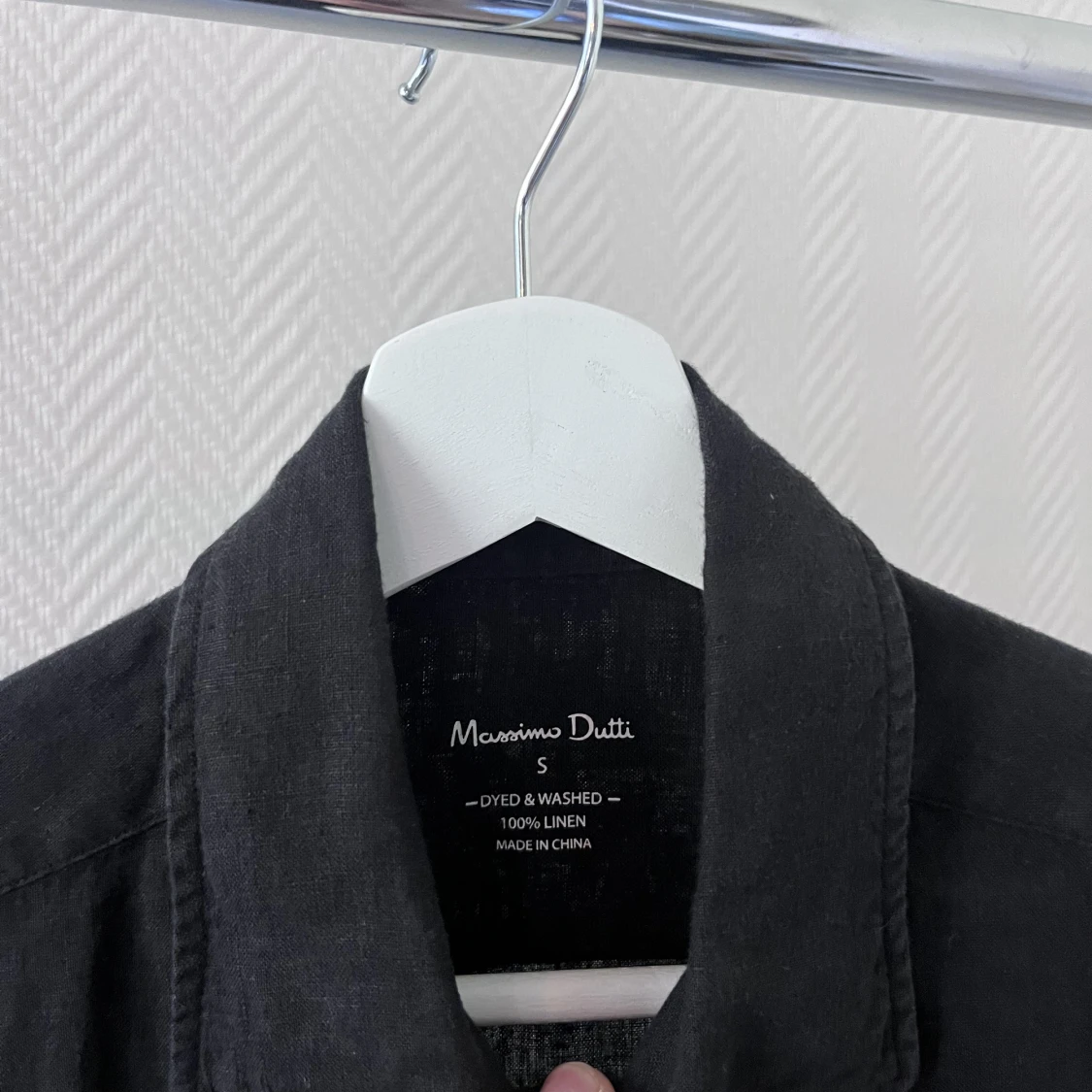 massimo dutti linneskjorta - 91