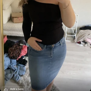 Jeans kjol - Tajt jeans kjol