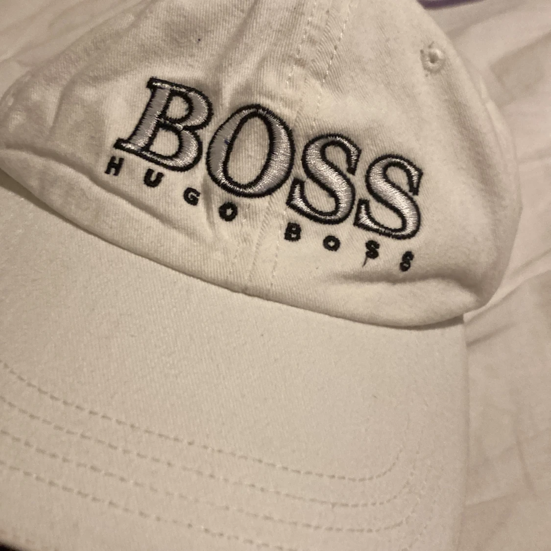 Vit Hugo boss keps 