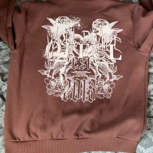 Brun Hoodie - Brun hoodie i helt nytt skick 