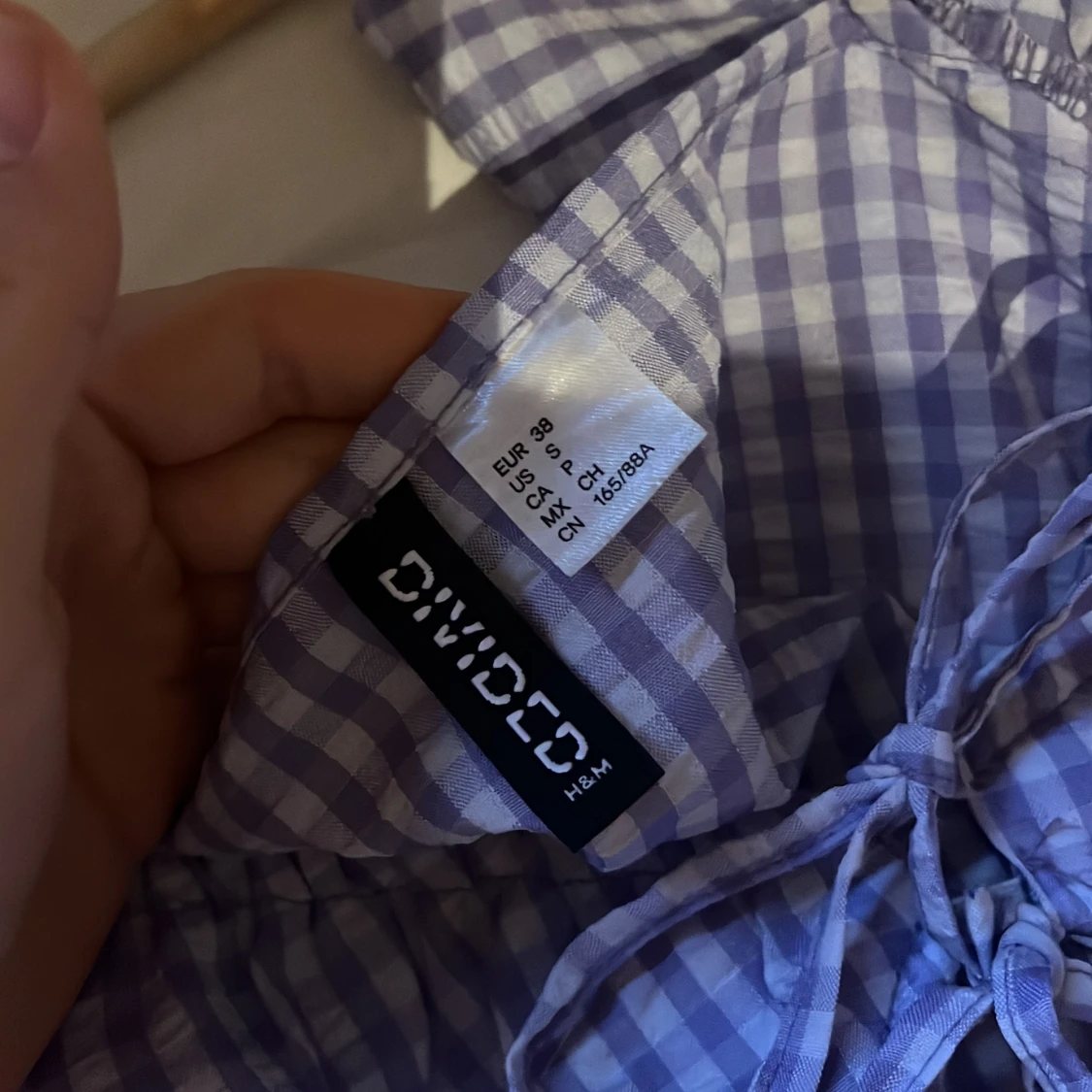 Rutig klänning - 91