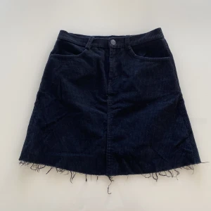 Kjol från Brandy Melville - Säljer denna minikjol i manchestertyg från Brandy Melville :) Modellen heter Juliette Curduroy Skirt.   One size men sitter som S. 