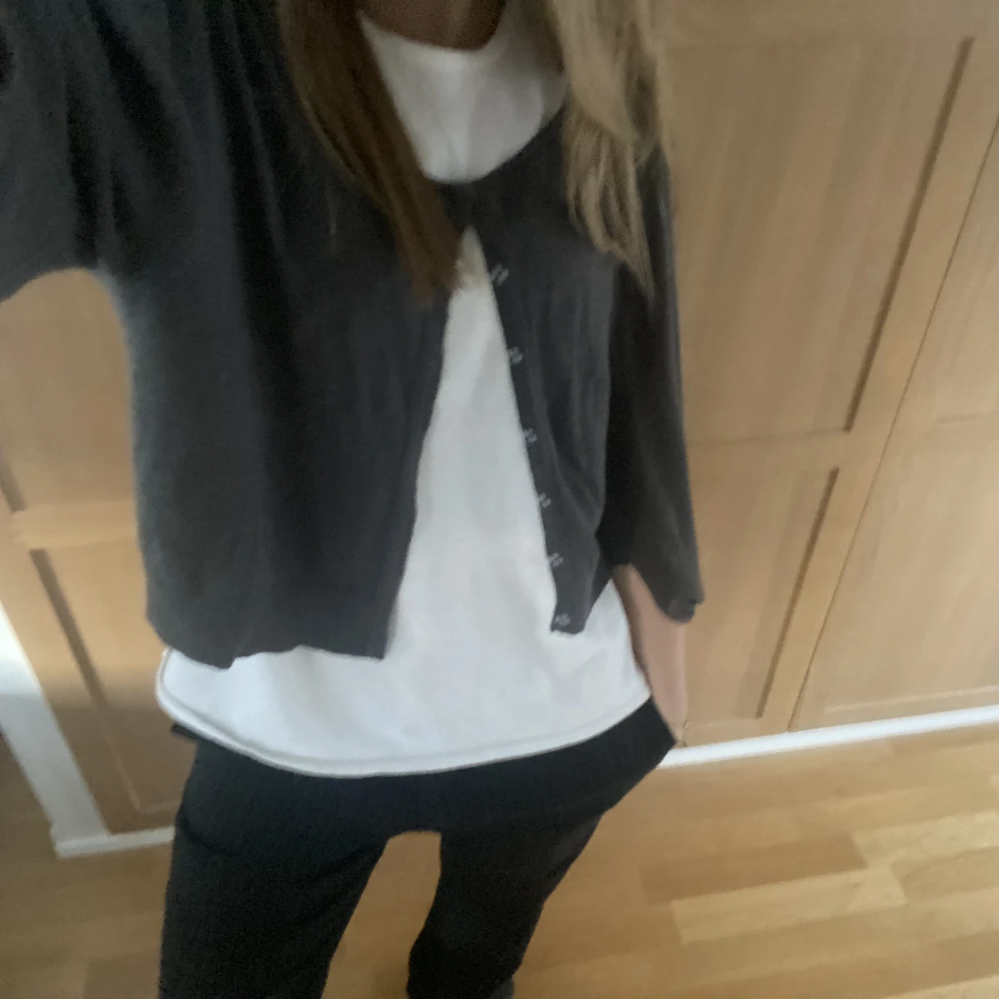 Trekvartsärmadkofta