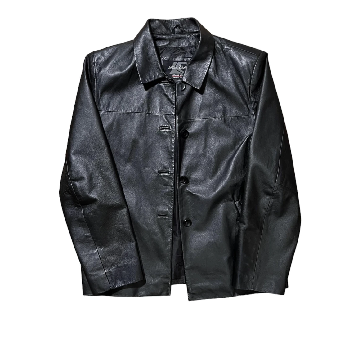 Läder jacka vintage