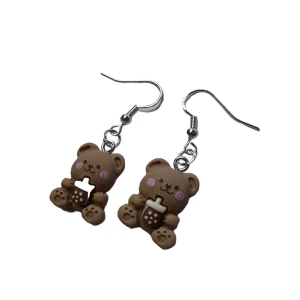 Örhänge Teddy - Helt nya 