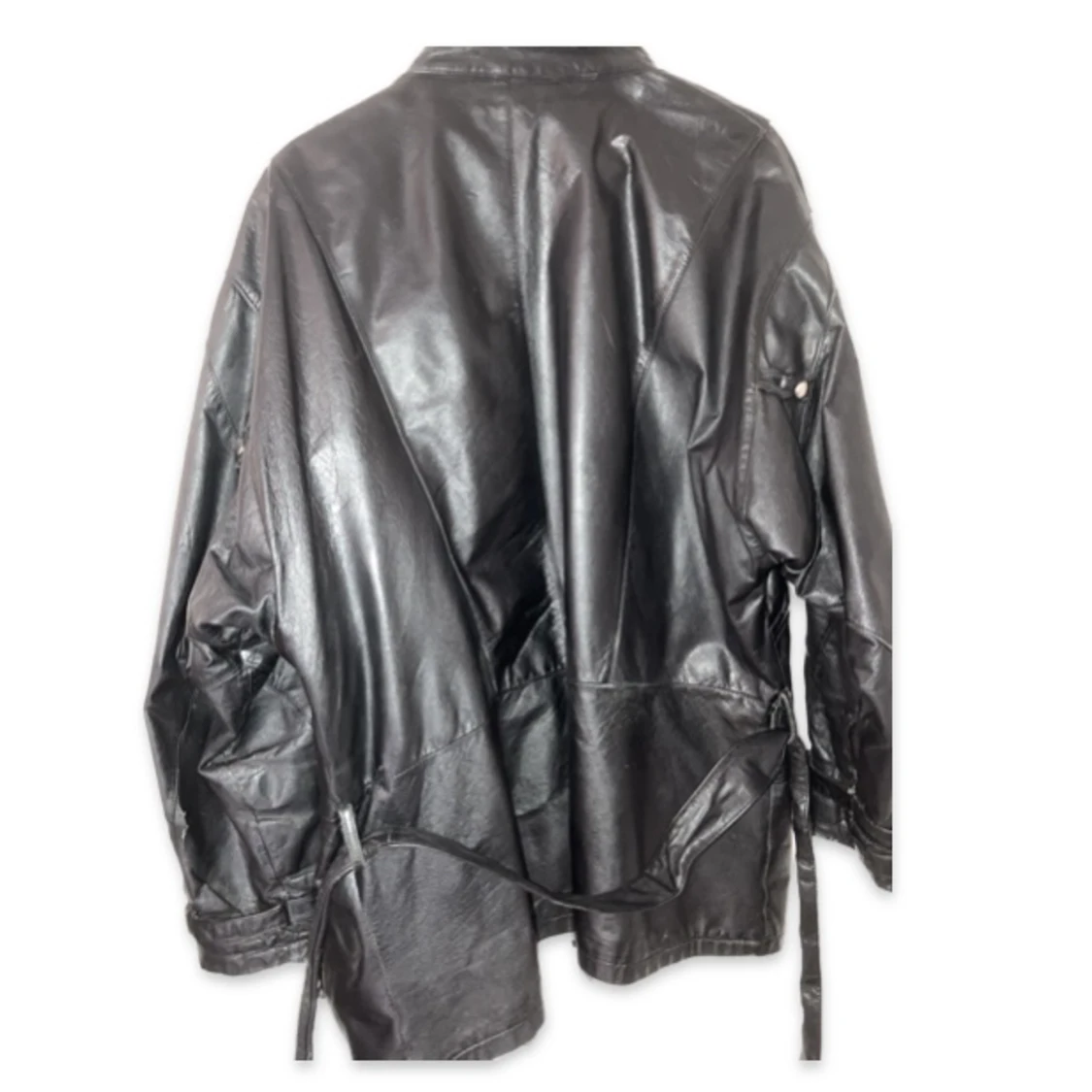 Svart skinnjacka - 91