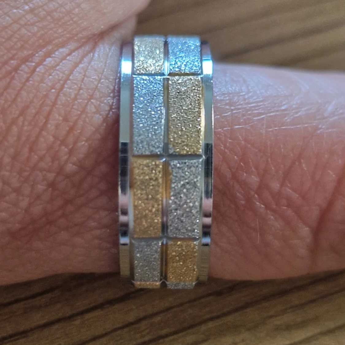 Herr ring rostfrittstål 