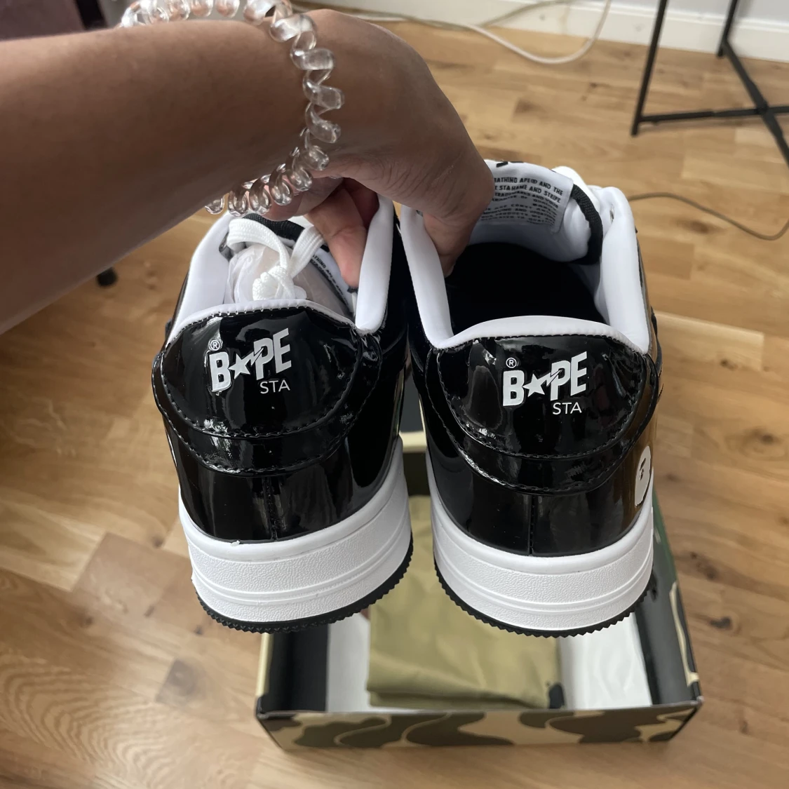Bape Sta Black and White  - 90
