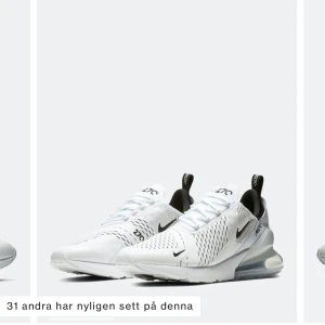 Säljer Nike 270s billigt! - Nike 270s säljs för 700 storlek 41 använd två tre gånger kommer med box o kvitto!