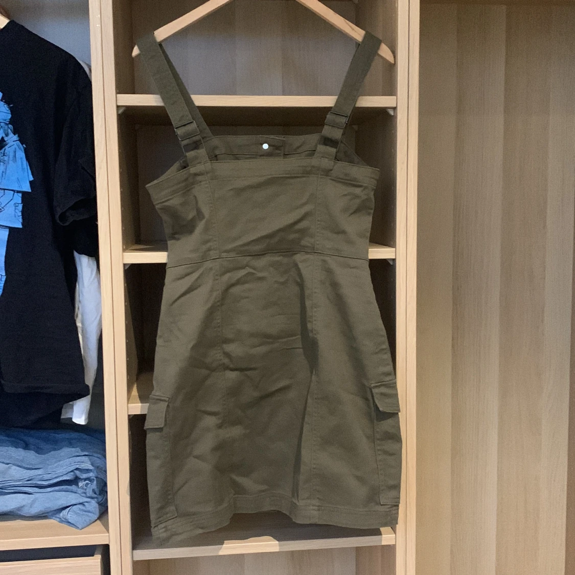 grön klänning h&m - 90