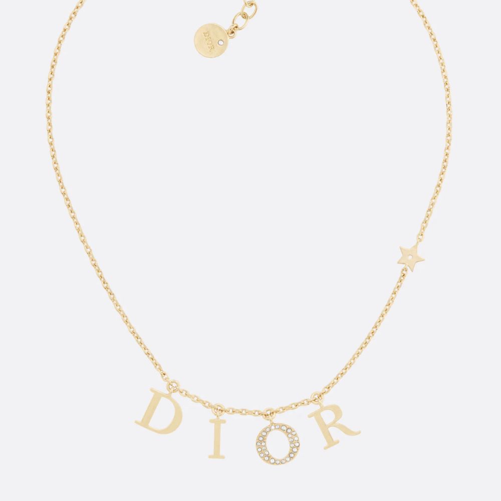 Guld Dior halsband - Dior | Plick Second Hand